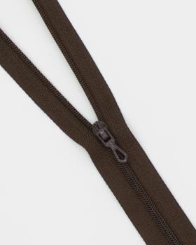 Prym Z51 inseparable zip 20cm Dark Brown - Tissushop