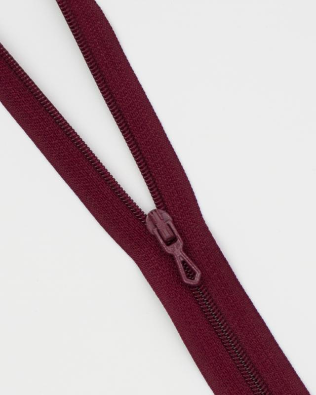 Prym Z51 inseparable zipper 40cm Burgundy - Tissushop