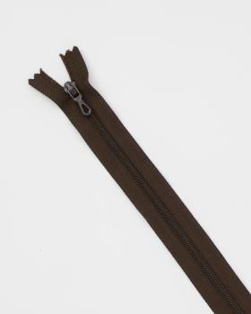 Prym Z51 inseparable zipper 40cm Dark Brown - Tissushop