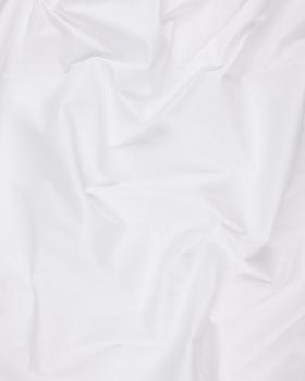 Organic cotton poplin White - Tissushop