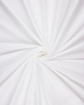 Organic cotton poplin White - Tissushop