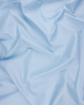 Popeline de coton Bio Bleu Ciel - Tissushop