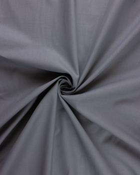 Organic cotton poplin Dark Grey - Tissushop