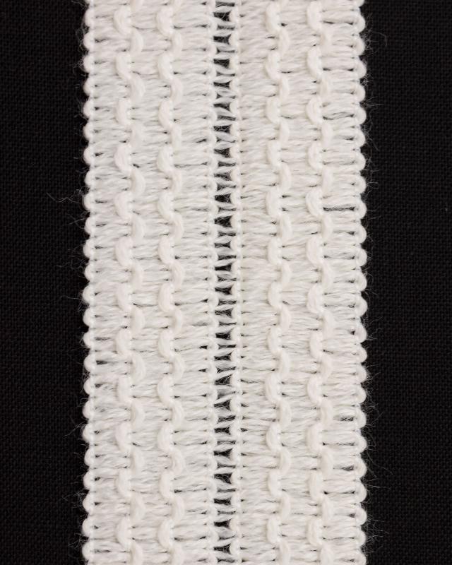 Stripe Braid 30mm Ivory - Tissushop