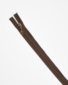 Separable metal zip Prym Z19 25cm Dark Brown - Tissushop