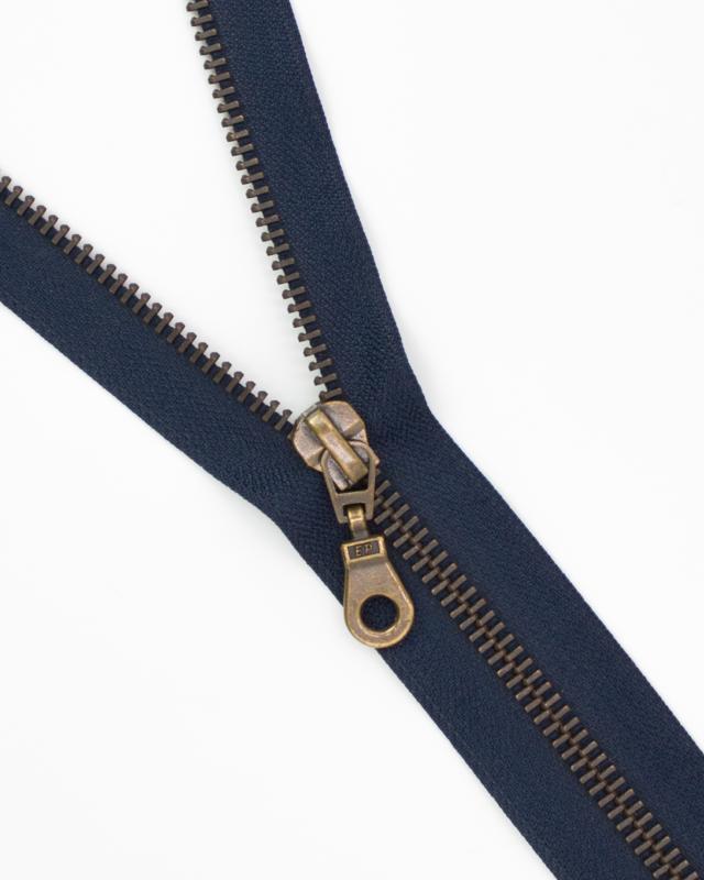 Separable metal zip Prym Z19 35cm Navy Blue - Tissushop