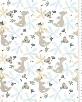 Popeline de coton Bio Lundo Blanc - Tissushop