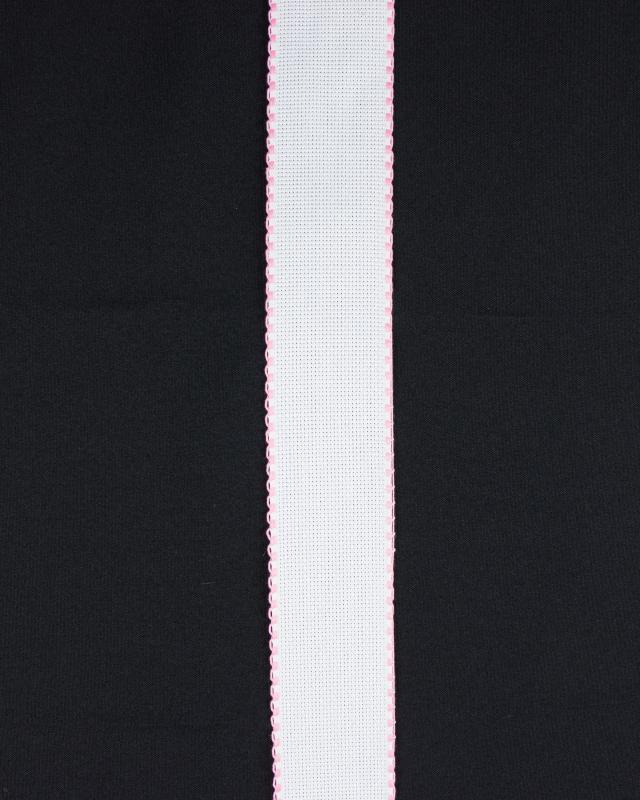 Embroidery tape square edge 50mm Light Pink - Tissushop