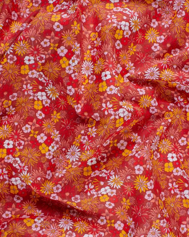 Camilla cotton poplin Pimento - Tissushop