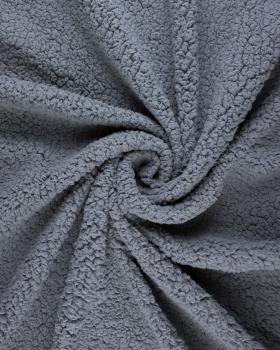 Fourrure Sherpa Gris Anthracite - Tissushop