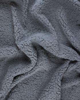 Fourrure Sherpa Gris Anthracite - Tissushop