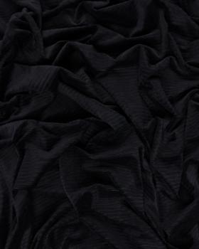 Velvet mesh, corduroy Black - Tissushop