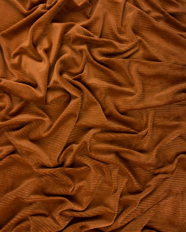 Velvet mesh, corduroy Copper - Tissushop