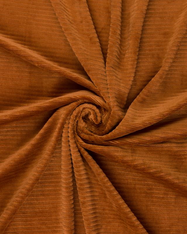 Velvet mesh, corduroy Copper - Tissushop