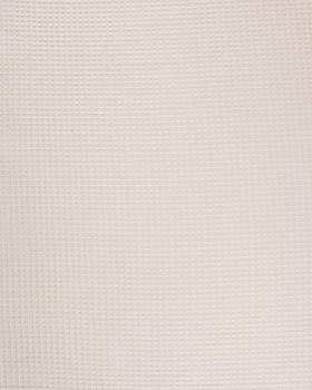 Waffle fabric Ivory - Tissushop