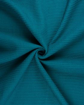 Waffle fabric Dark Cyan - Tissushop