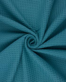 Waffle fabric Dark Cyan - Tissushop