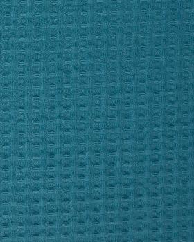 Waffle fabric Dark Cyan - Tissushop