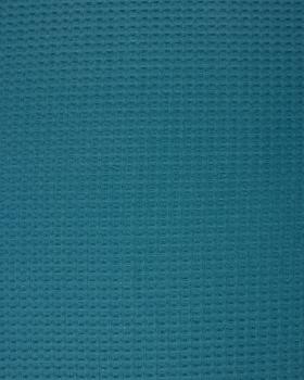 Waffle fabric Dark Cyan - Tissushop