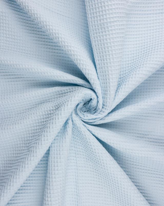 Waffle fabric Light Blue - Tissushop