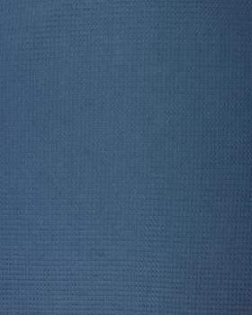 Waffle fabric Blue Jeans - Tissushop