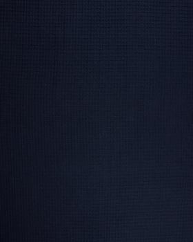 Waffle fabric Navy Blue - Tissushop