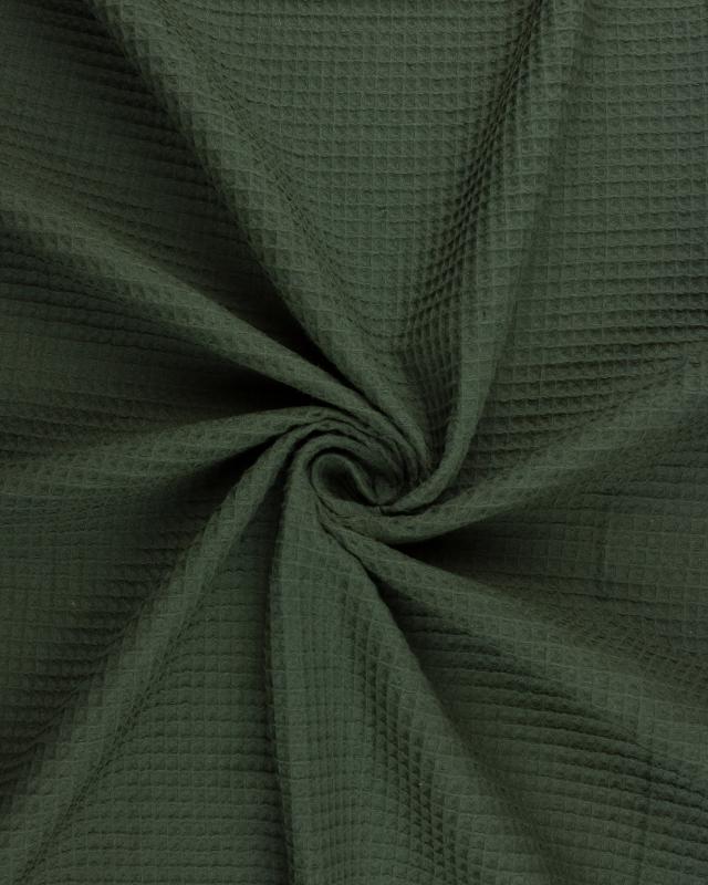 Waffle fabric Khaki - Tissushop