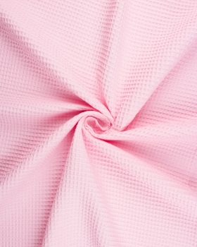 Waffle fabric Light Pink - Tissushop