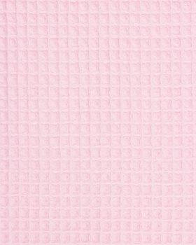 Waffle fabric Light Pink - Tissushop