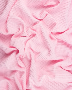 Waffle fabric Light Pink - Tissushop