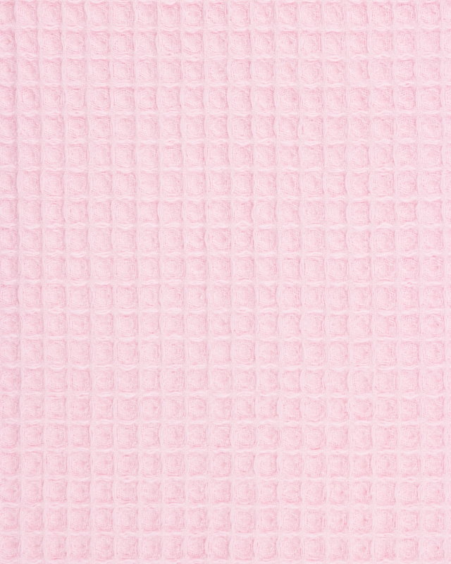 Waffle fabric Light Pink - Tissushop