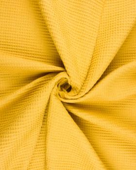 Waffle fabric Mustard - Tissushop