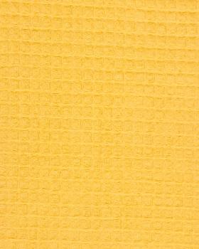 Waffle fabric Mustard - Tissushop