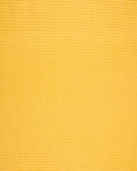 Waffle fabric Mustard - Tissushop