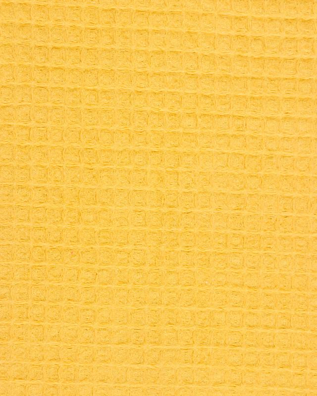 Waffle fabric Mustard - Tissushop