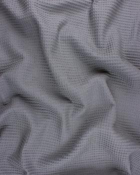 Waffle fabric Dark Grey - Tissushop