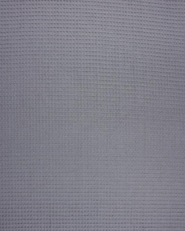 Waffle fabric Dark Grey - Tissushop