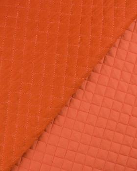 Plain quilted double gauze Rust - Tissushop