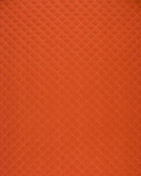 Plain quilted double gauze Rust - Tissushop