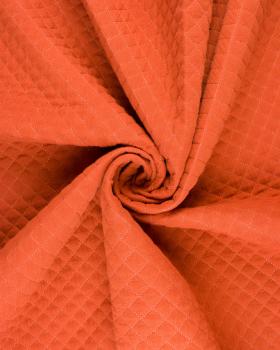 Plain quilted double gauze Rust - Tissushop