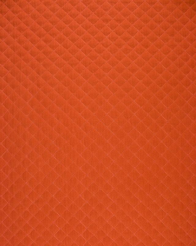 Plain quilted double gauze Rust - Tissushop