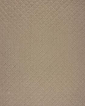 Plain quilted double gauze Walnut - Tissushop