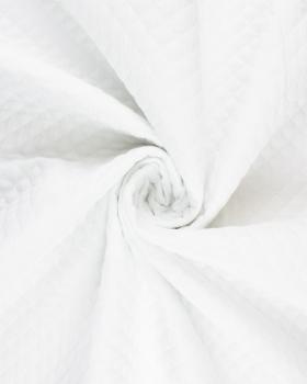 Plain quilted double gauze White - Tissushop