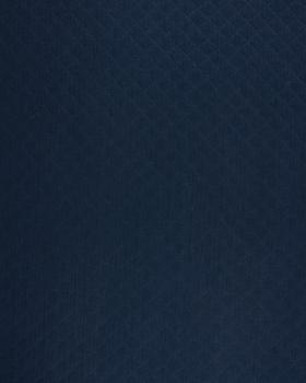 Plain quilted double gauze Navy Blue - Tissushop