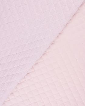 Plain quilted double gauze Powder Pink - Tissushop