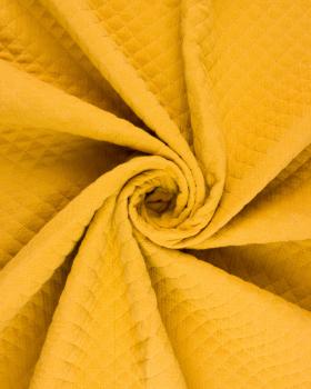 Plain quilted double gauze Mustard - Tissushop