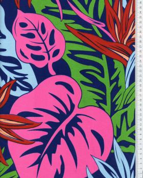 Polynesian fabric RAO ERE Pink - Tissushop