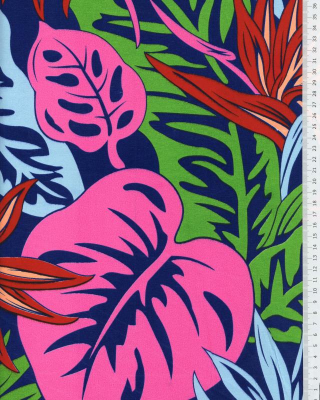 Polynesian fabric RAO ERE Pink - Tissushop