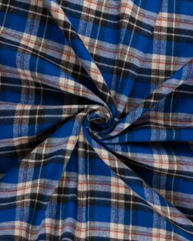 Flanelle Tartan Inverness Bleu - Tissushop