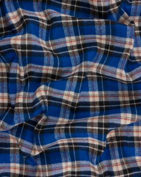 Flanelle Tartan Inverness Bleu - Tissushop